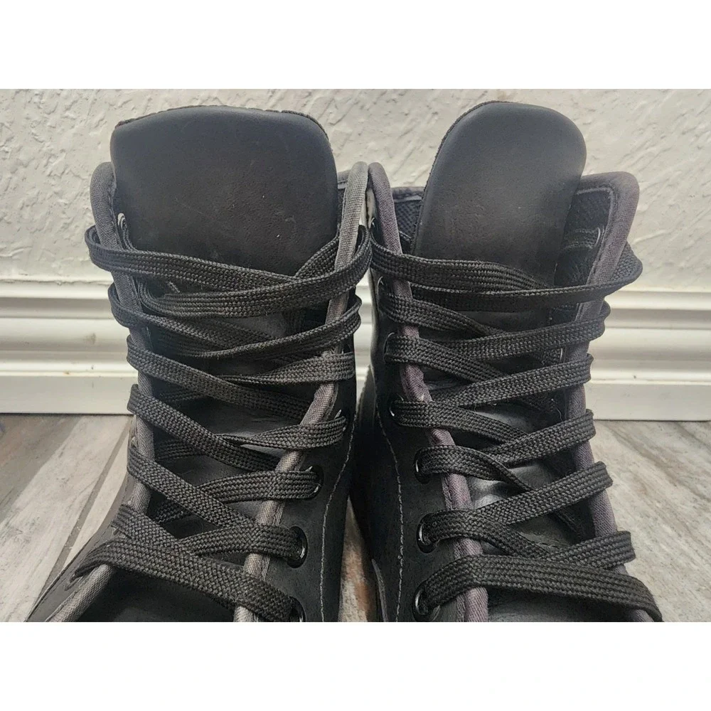 Dr. Martens Women Sheridan Black Leather Lightweight Boots AW004 Sz 7